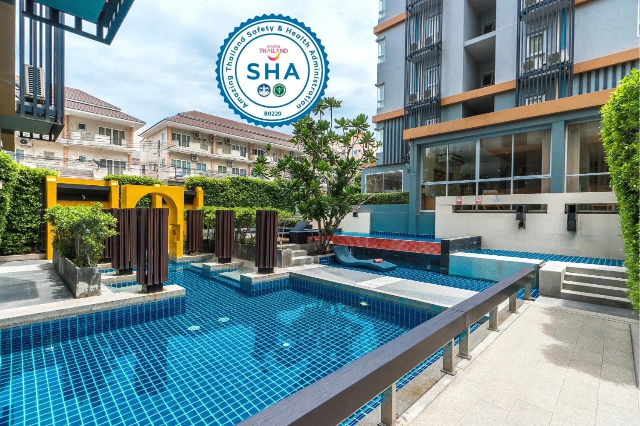 The Grass Serviced Suites Pattaya Exterior foto